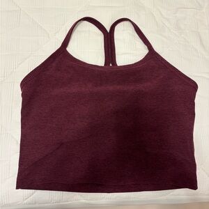 Spacedye Slim Racerback Cropped Tank